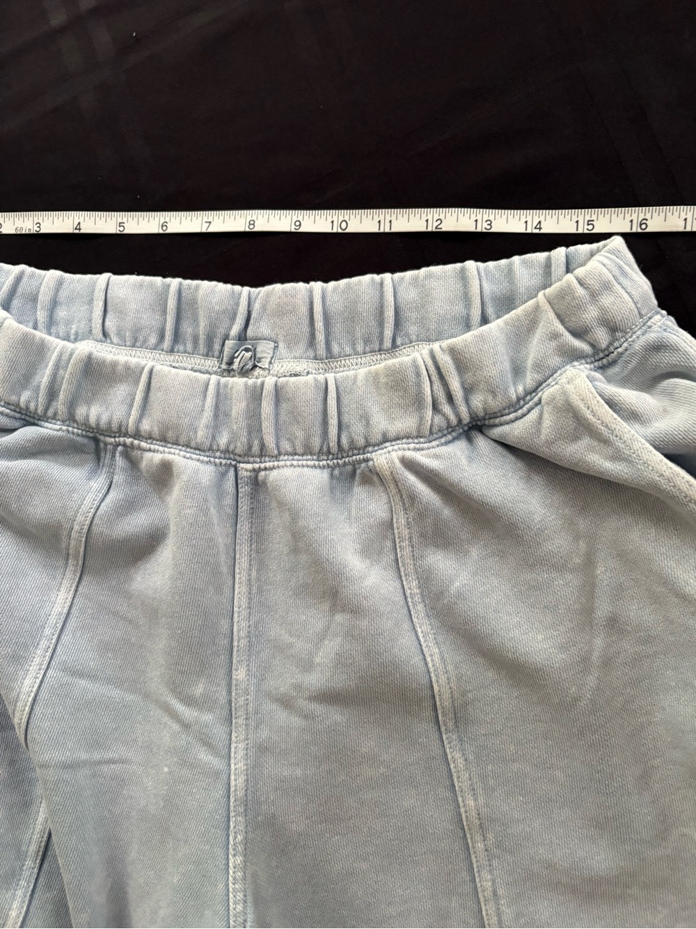AERIE Seams Right Barrel Leg Sweatpants Sz L tall - Picture 4 of 9